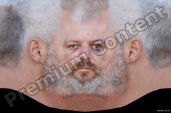 Male head texture